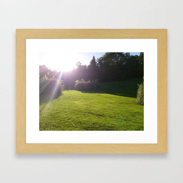 Sun Rays Framed Art Print
