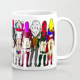 Superhero Butts - Girls Superheroine Butts Coffee Mug