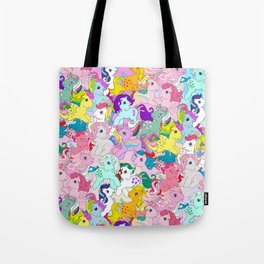 Eighties Little Pony collage Tote Bag