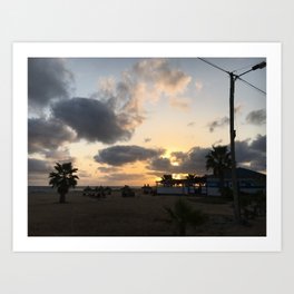 Sunset - Cape Verde Art Print