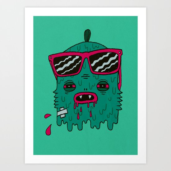 Dracula is my ex-BFF Art Print