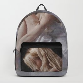 Angel From Montgomery - female angelic form portrait painting Backpack