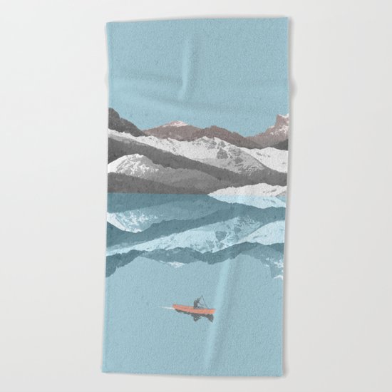 No River Wide Enough Beach Towel