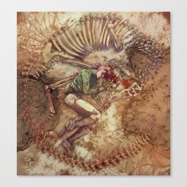 Scary Monster Canvas Print