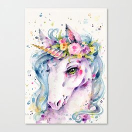 Unicorn Art Canvas Prints For Any Decor Style Society6