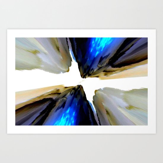 abstract f Art Print