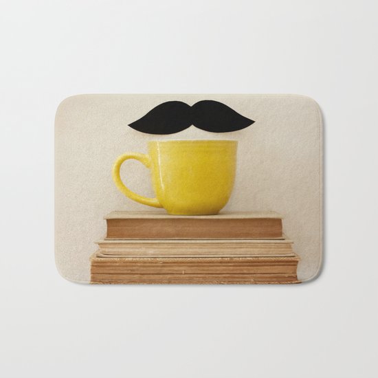 Mr. Stache Bath Mat