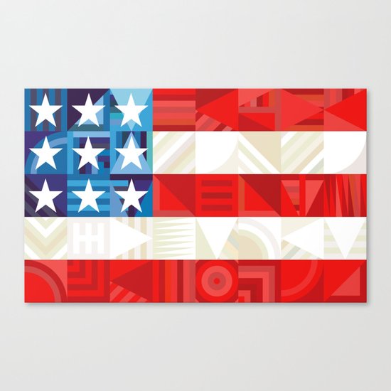 America Canvas Print
