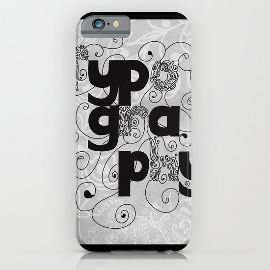 typography iPhone & iPod Case