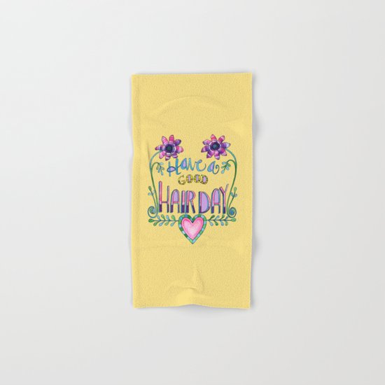 Have a Good Hair Day Hand & Bath Towel
