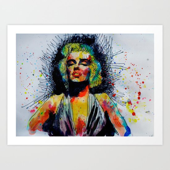 Monroe Art Print