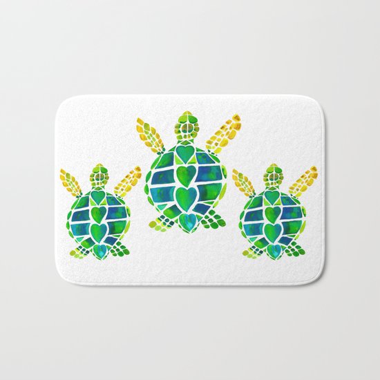 Turtle Love Bath Mat