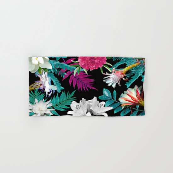 flowers pattern Hand & Bath Towel