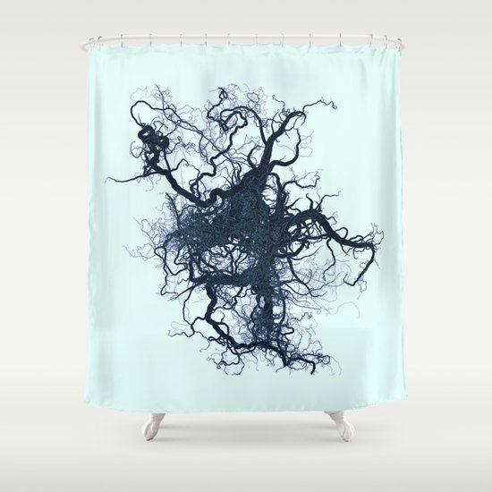 root Shower Curtain