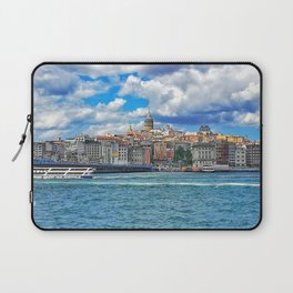 Galata Tower in İstanbul Laptop Sleeve