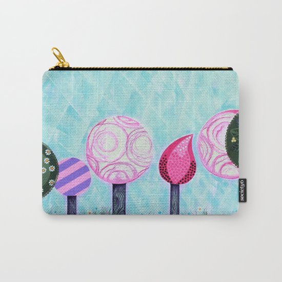 Pink grove Carry-All Pouch