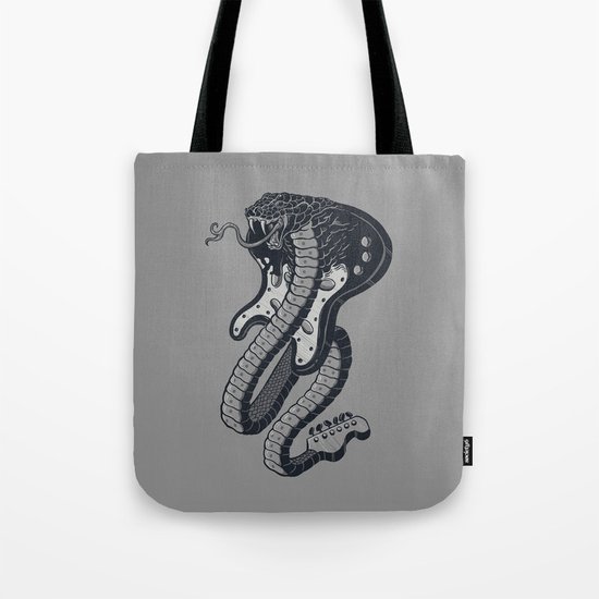 Snakeuitar Tote Bag