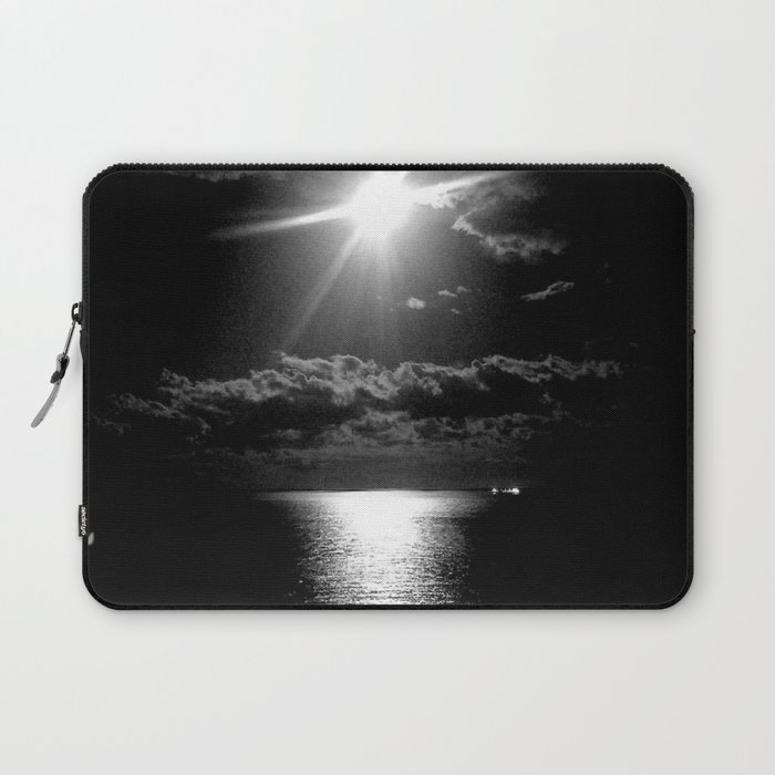 Moon Over the Med Laptop Sleeve