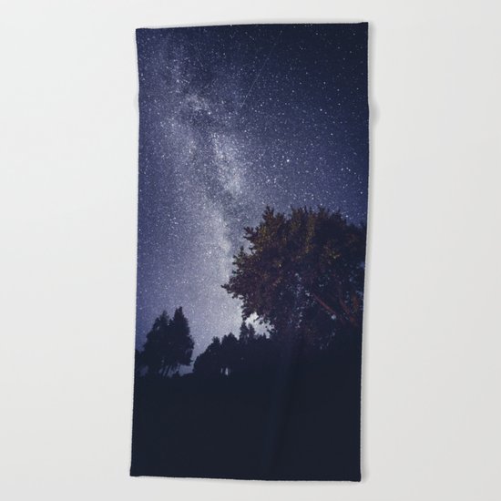 When you shine on me Beach Towel