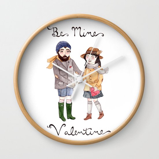 Be Mine Wall Clock