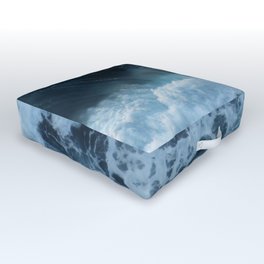 Blue Waves Ocean Sea Outdoor Floor Cushion