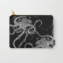Octopus (black) Carry-All Pouch