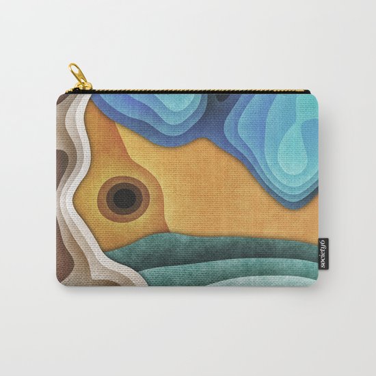 Landscape of Layers Carry-All Pouch