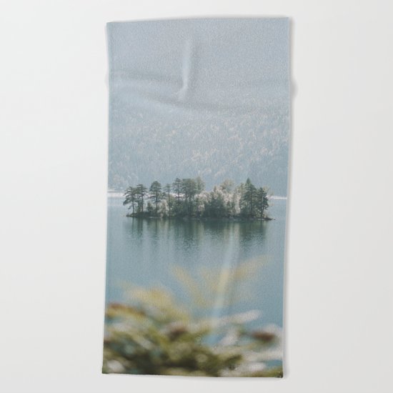 Paradise Island - Landscape Photography Beach Towel
