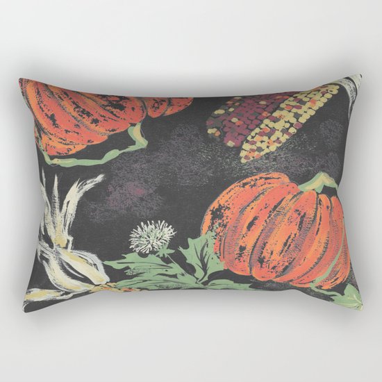 pumpkin patch nite Rectangular Pillow