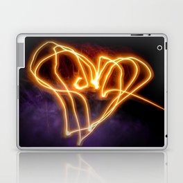 Heart On Fire Laptop Skin