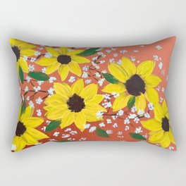 Sunflower Harvest Rectangular Pillow
