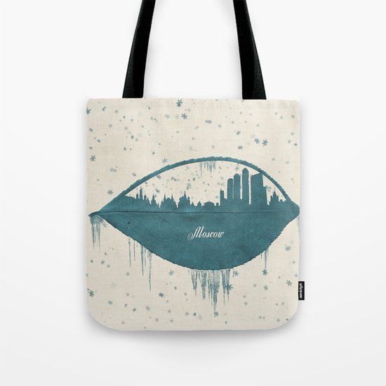 Frozen Moscow Tote Bag