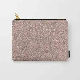 Rose gold glitter Carry-All Pouch