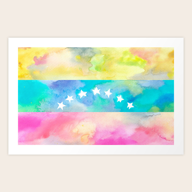 Venezuela Bonita Art Print By Nayaritcolmenares Society6