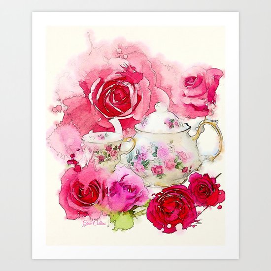 Tea 2 Art Print