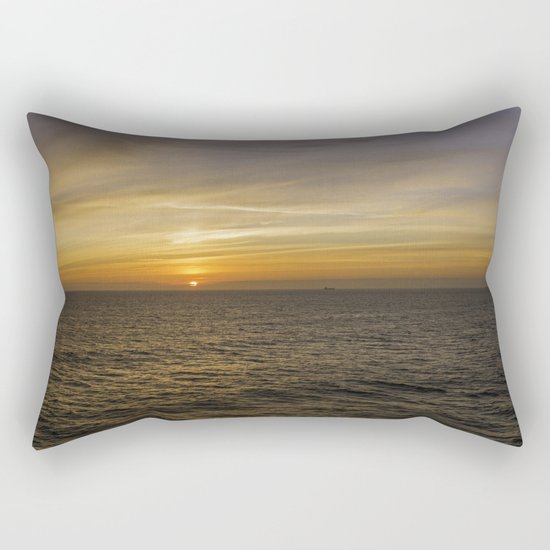 Morning at sea Rectangular Pillow