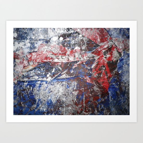 SupermanAbstract Art Print