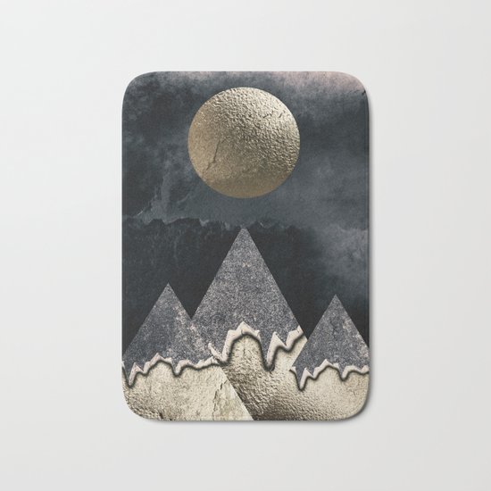 golden moon Bath Mat