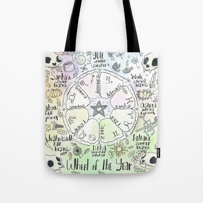Wheel of the Year Tote Bag