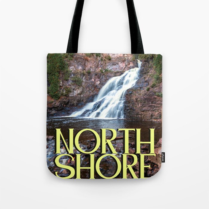 North Shore Waterfall | Minnesota Tote Bag