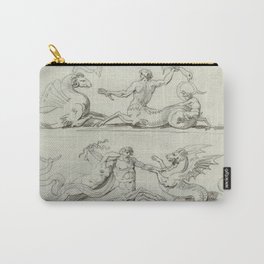 Greek Mythological beasts sketches art Carry-All Pouch