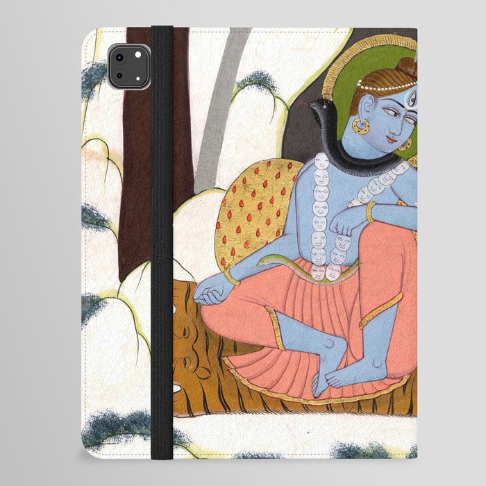 Shiva and Parvati iPad Folio Case