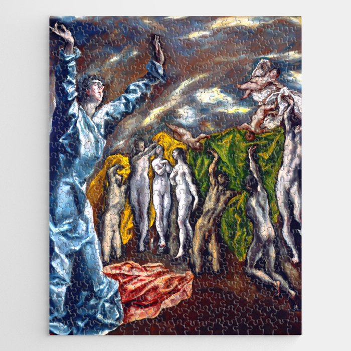 El Greco (Domenikos Theotokopoulos) "The Vision of Saint John or The Opening of the Fifth Seal" Jigsaw Puzzle