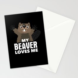 Master Beaver Stationery Card