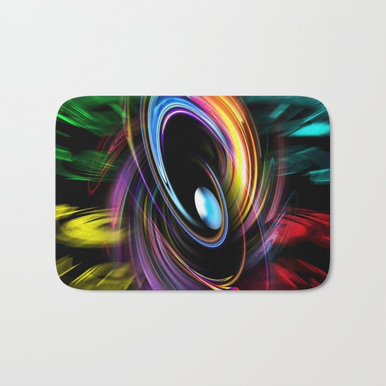 Abstract perfection 46 Bath Mat