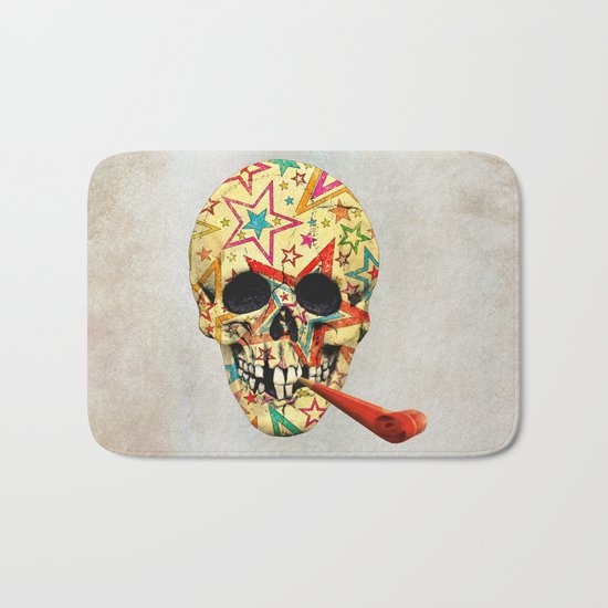 skull Bath Mat