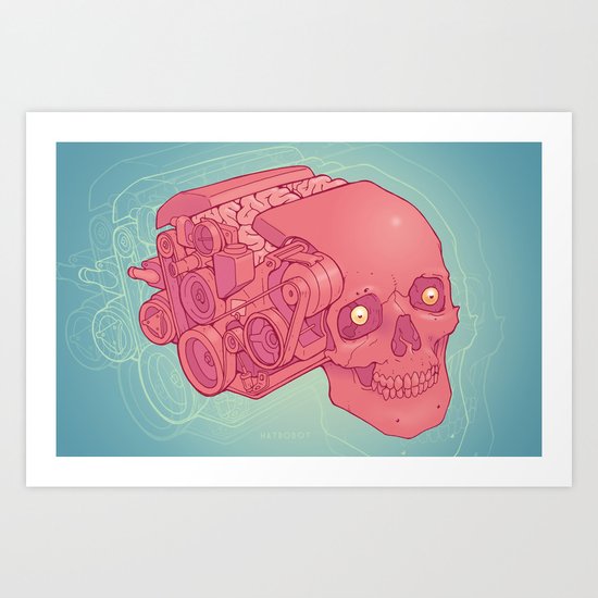 An Unquieted Mind Art Print