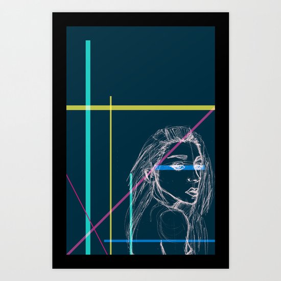 Quicky! Art Print