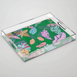 Leaves Party Acrylic Tray
