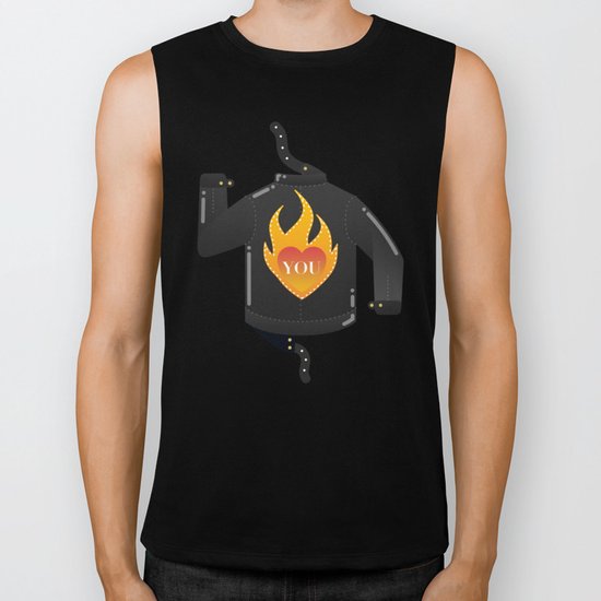 You Rock Me Biker Tank